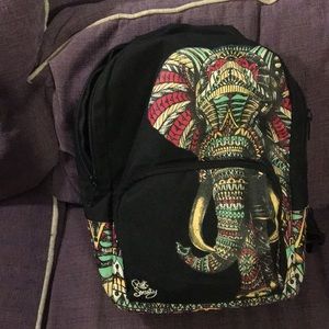 Riot Society: tribal print Elephant backpack